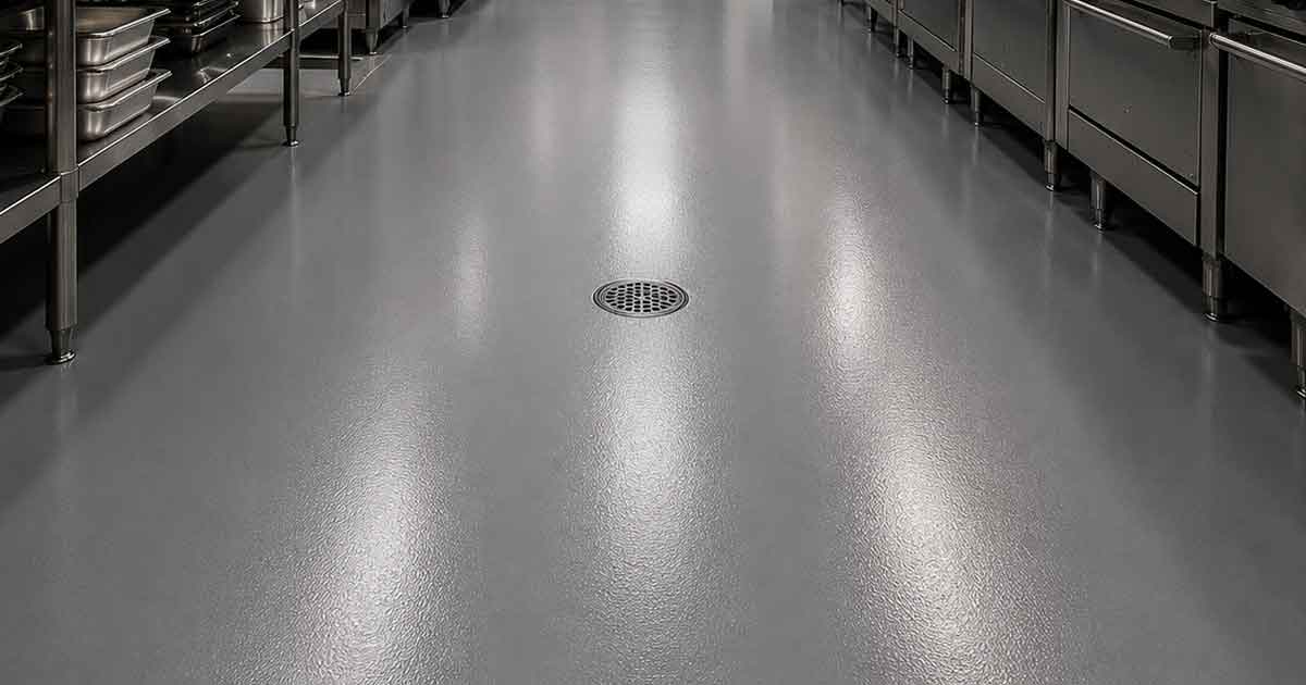 Commercial Kitchen Resinous Flooring System