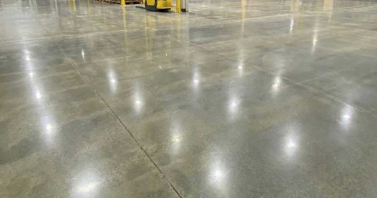 Modern Commercial Lobby Grind & Polish