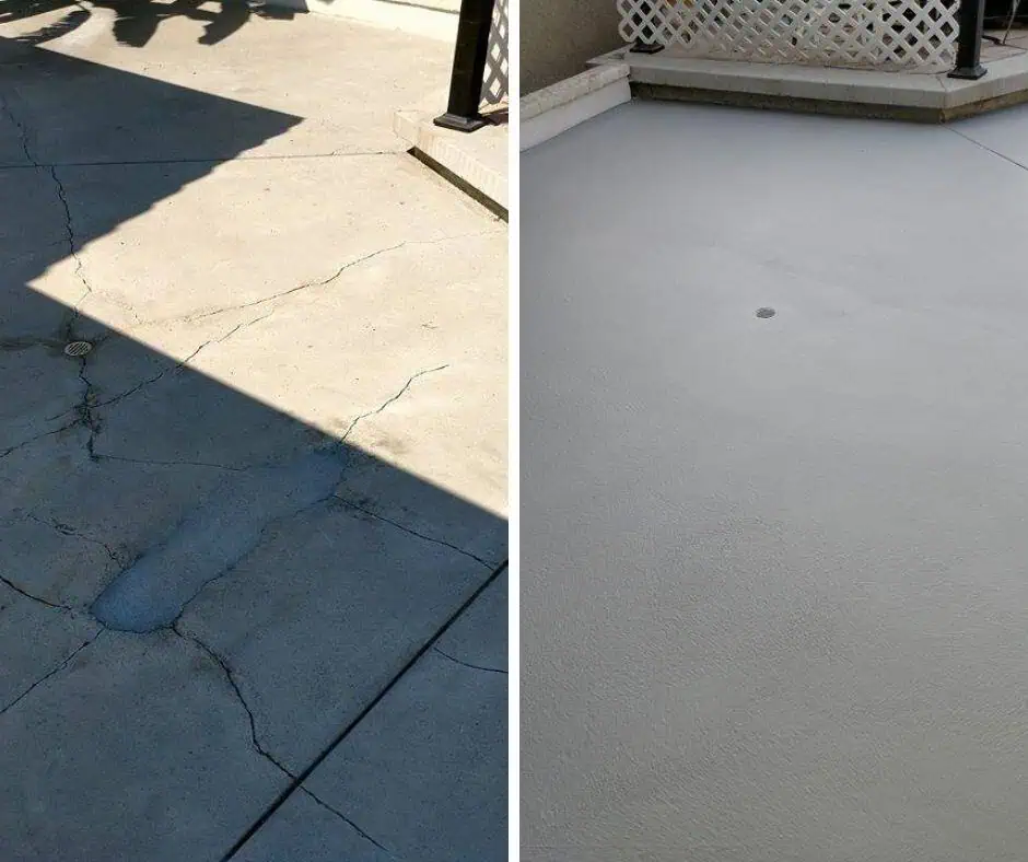 Exterior Concrete Overlay Surface Renewal