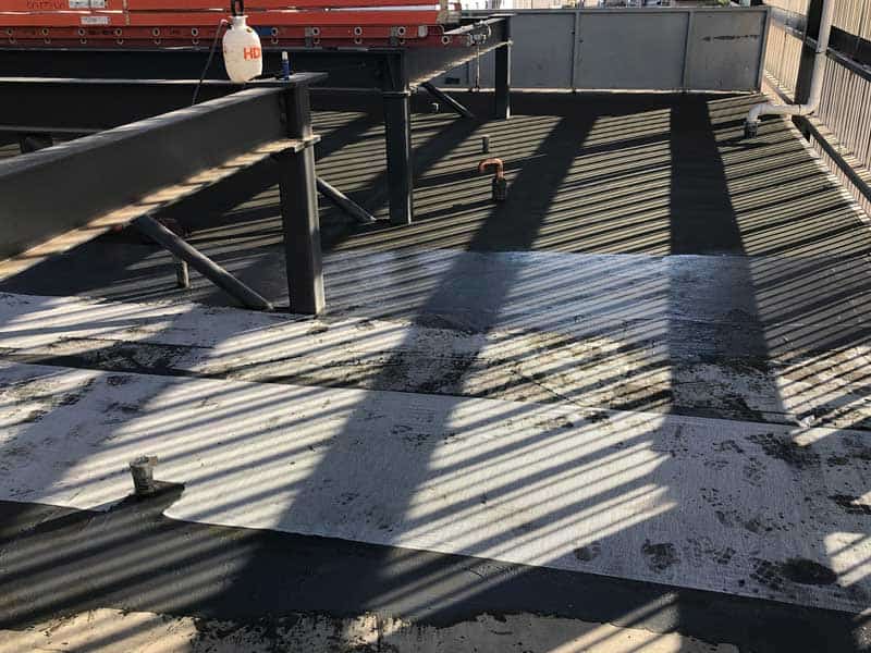 Weathered Sun-Faded Roof Patio Slab