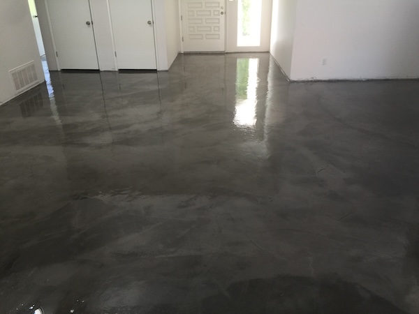 Decorative Concrete Stain System - Patio Detail
