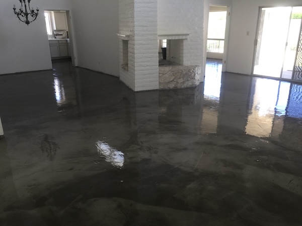 Decorative Concrete Stain System - Stained Surface