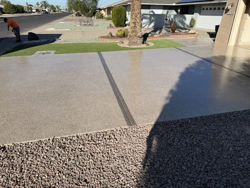 Aesthetic Non-Slip Speckled Color Deck Coating