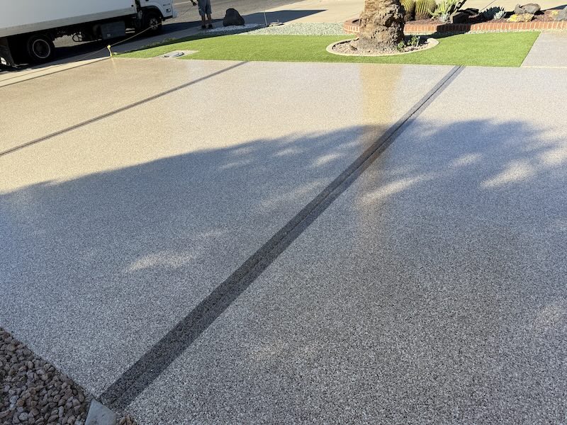 Protected Monolithic Entryway Sealer Finish