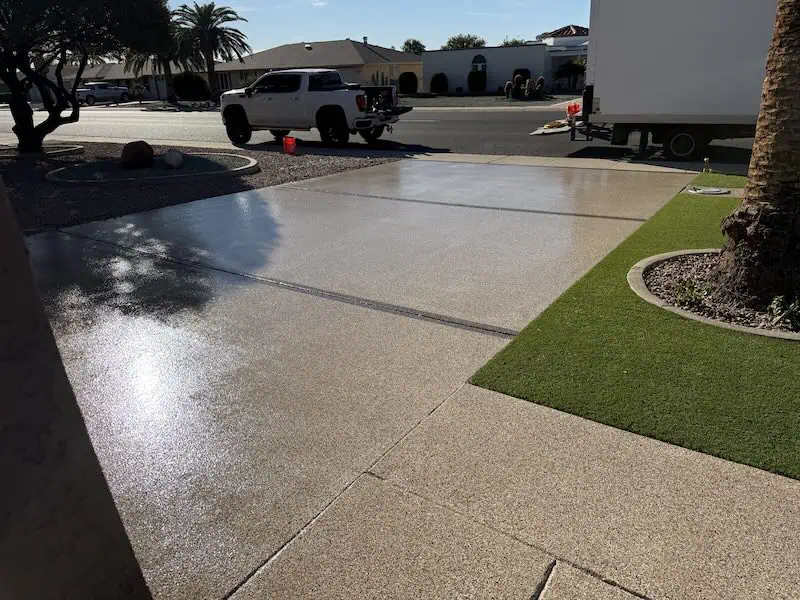 Clean Structured Walkway Finish System