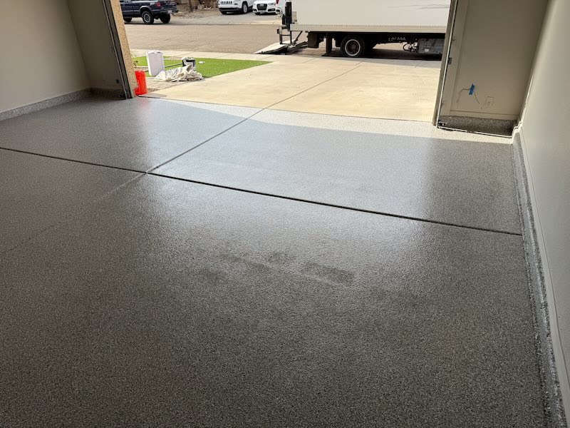 Polyaspartic Clear Topcoat Premium UV Shield Application