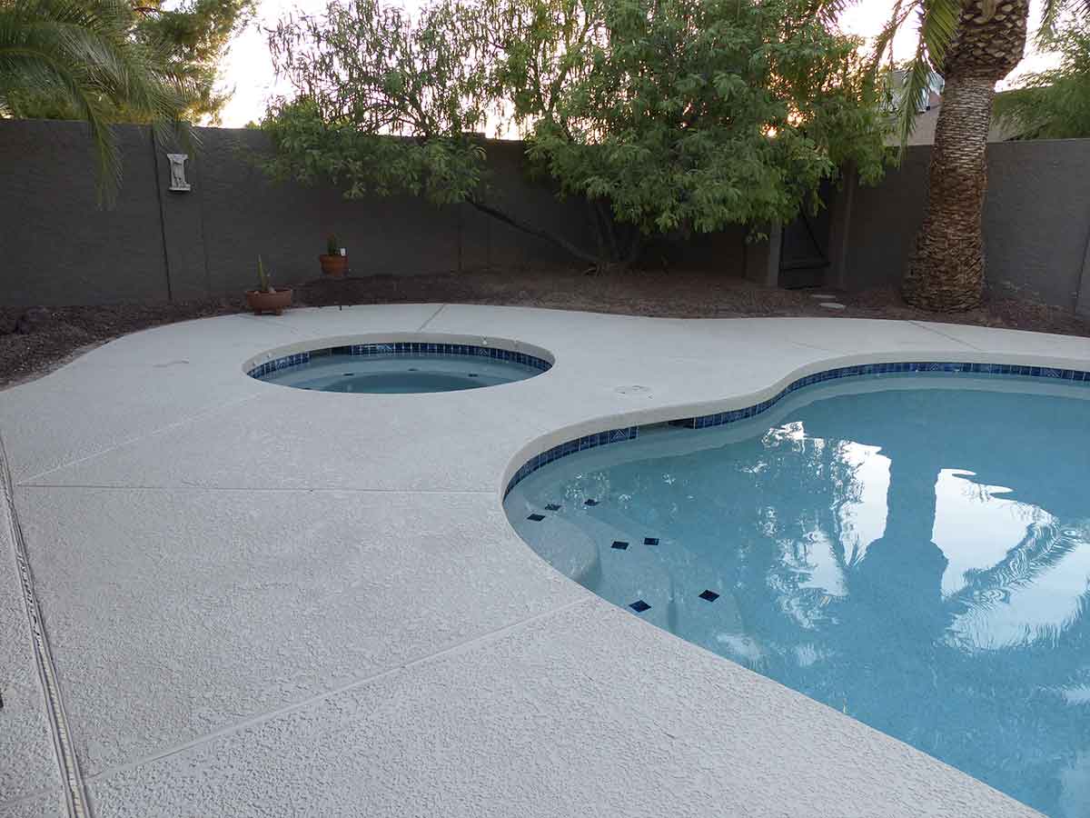 After: Restored Spa and Pool Deck Coating