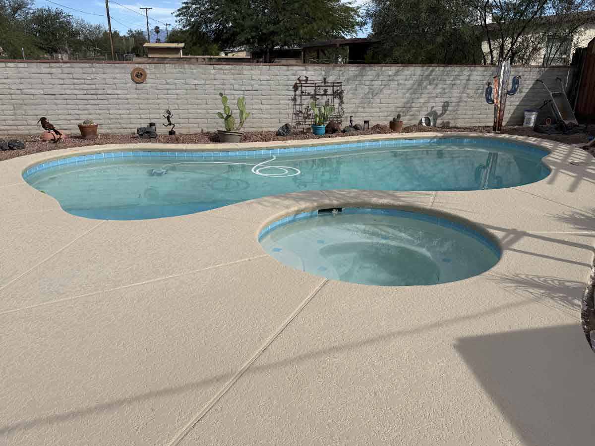 Large Residential Kool Deck Pool Surface
